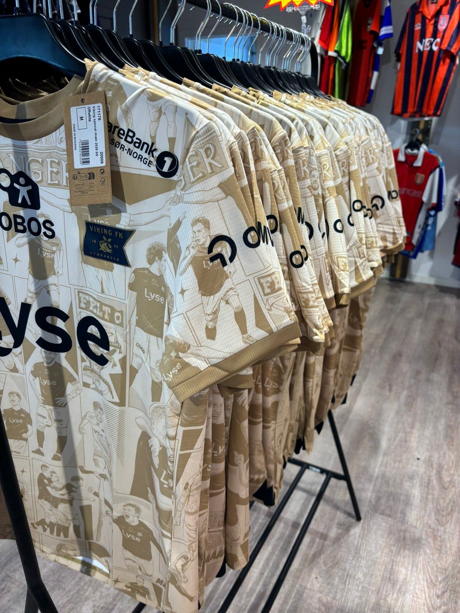 For the First Time Ever: Viking Gold Shirts Have Arrived at TheFootballIdiots - TheFootballIdiots