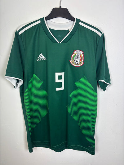 Adidas Mexico Home 2018 Raul Jimenez 9 - 9/10