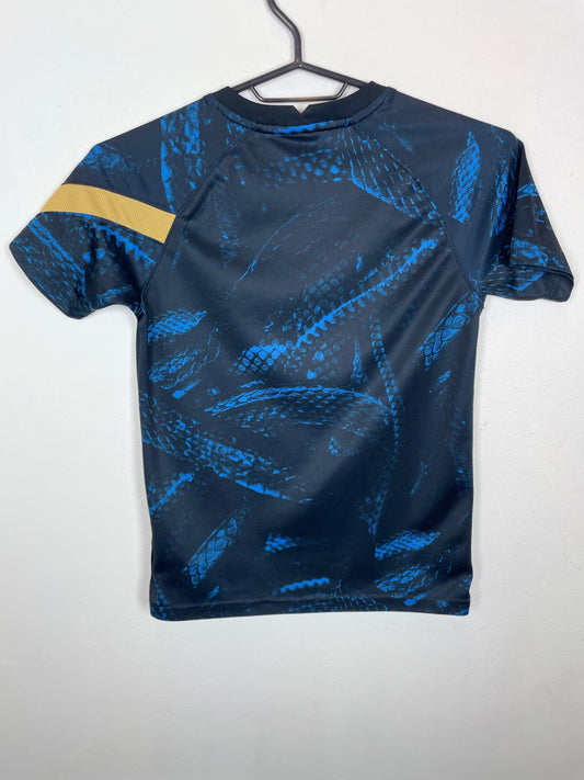 Back view of Nike Inter Milan training top 21/22 kids size 128-137cm in excellent condition