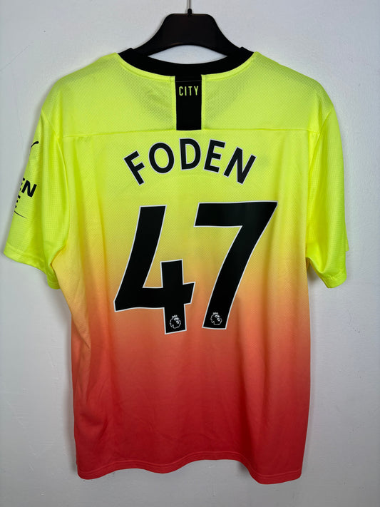 Manchester City Third 19/20 Foden 47 - 9/10