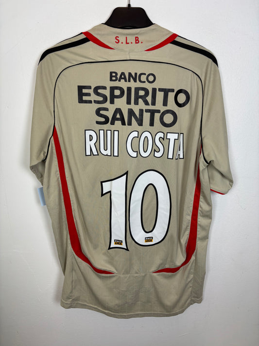 Adidas Benfica Away 06/07 Rui Costa 10 - 8/10