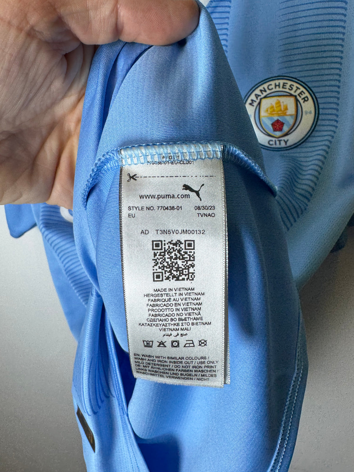 Puma Manchester City Home 23/24 De Bruyne 17 - 9/10