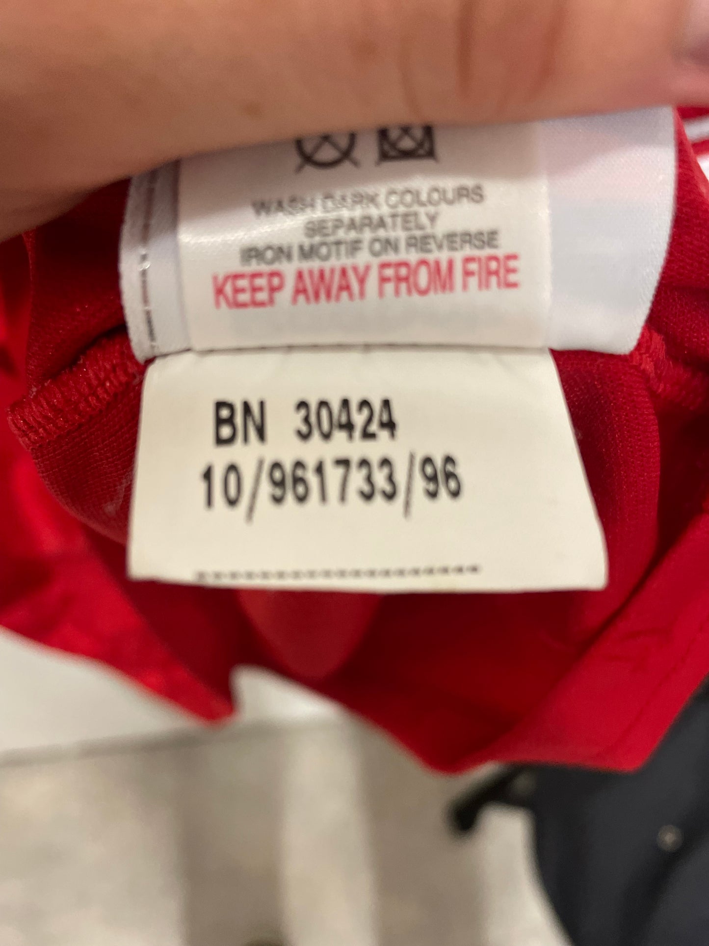 Liverpool Home 96/98 Ruddock 14