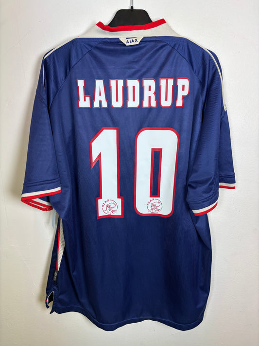 Back of Umbro Ajax 1999/2000 away jersey showing Laudrup name and number 10 print