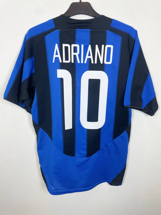 Inter Milan Home 03/04 Adriano 10 - 8/10