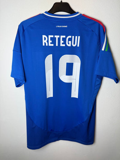Adidas Italy Home 2024 Retegui 9 - 9/10 - alternate view