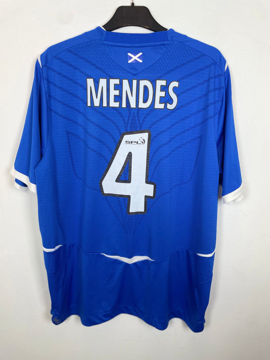 Umbro Rangers Home 08/09 Mendes 4 - 7/10