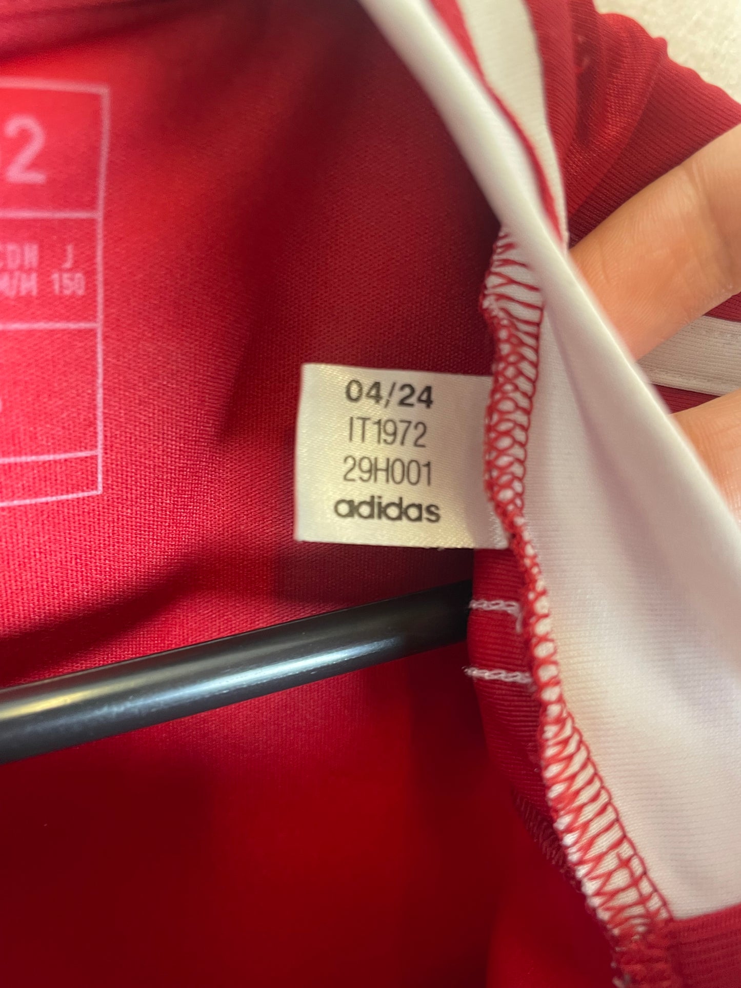 Adidas Manchester United Home 24/25 Garnacho 17 Kids - 9/10