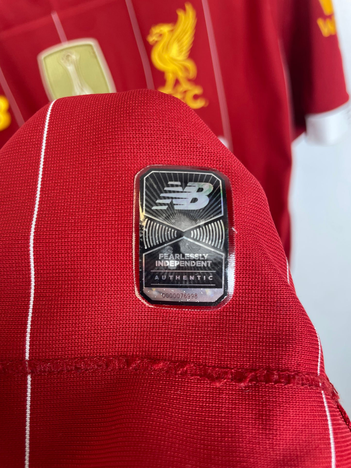 New Balance Liverpool Home 19/20 Chamberlain 15 - 8/10