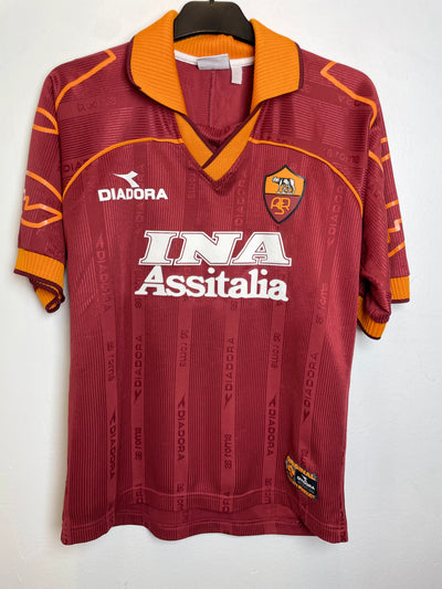 Diadora AS Roma Home 99/00 Nakata 7 - 9/10