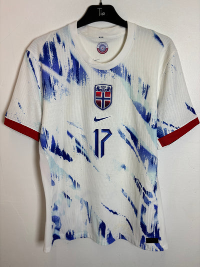 Nike Norway Away 2024 Bjørkan 17 - Matchworn/Signed - vs Czechia 22.03.2014