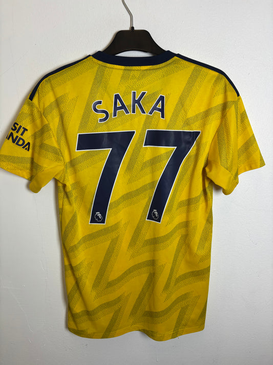 Adidas Arsenal Away 19/20 Saka 77 - 9/10