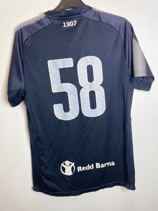 Puma Strømsgodset second kit match-worn shirt number 58, size M (view 2)
