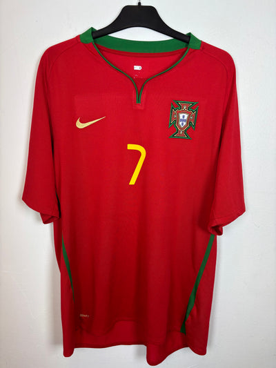 Portugal Home 2008 Ronaldo 7 - 8/10