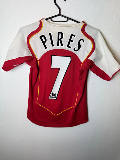 Nike Arsenal Home 04/05 Pires 7 Kids - 8/10 - alternate view