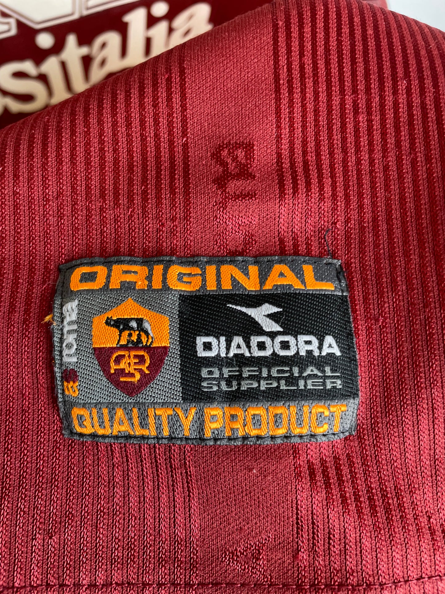 Diadora AS Roma Home 99/00 Nakata 7 - 9/10