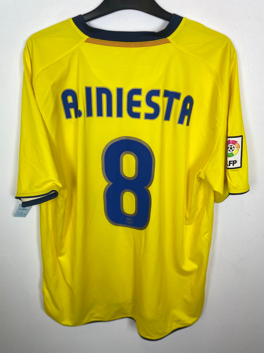Barcelona Away 08/09 Iniesta 8