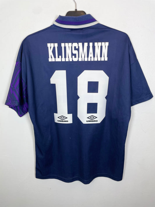 Umbro Tottenham Hotspur Away 95/95 Klinsmann 18 - 8/10