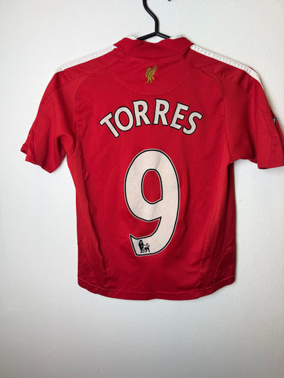 Adidas Liverpool Home 08/10 Torres 9 Kids - 7/10 - alternate view