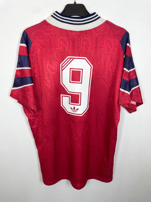 Adidas Norway Home 1996 Solskjaer 9 - 7/10