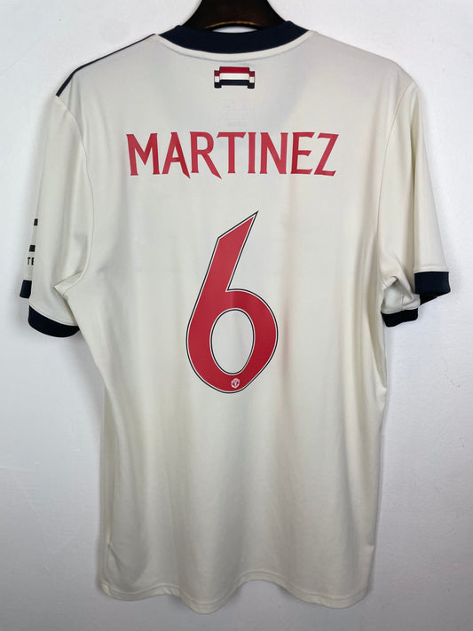 Adidas Manchester United 24/25 third shirt with Lisandro Martinez number 6 print