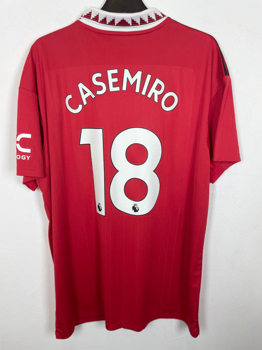 Manchester United Home 22/23 Casemiro 18