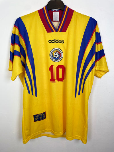 Adidas Romania Home 96/98 Hagi 10 - 8/10