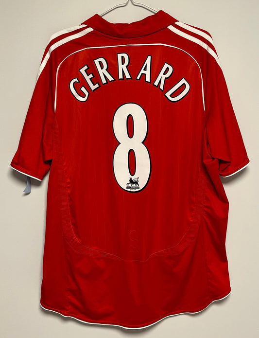 Liverpool Home 06/08 Gerrard 8