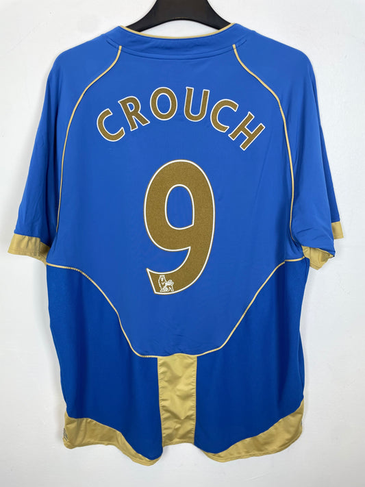 Back view of Canterbury Portsmouth 08/09 home shirt showing Crouch name and number 9