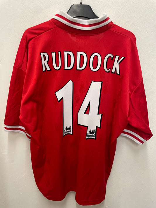 Liverpool Home 96/98 Ruddock 14