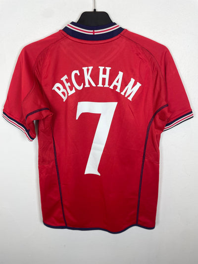 Umbro England Away 02/04 Beckham 7 - 7/10 - alternate view