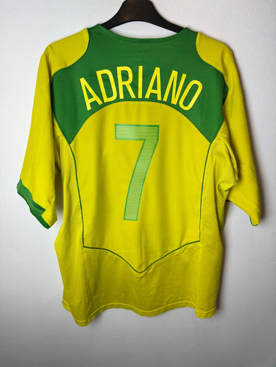 Nike Brazil Home 04/06 Adriano 7 - 8/10 - alternate view