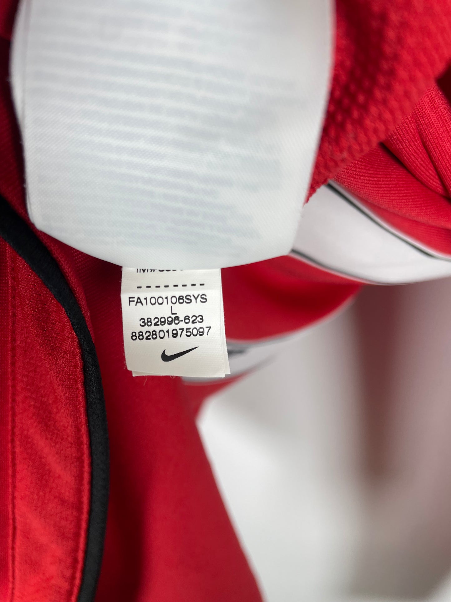 Nike Manchester United Home 10/11 LS Nani 17 - 9/10
