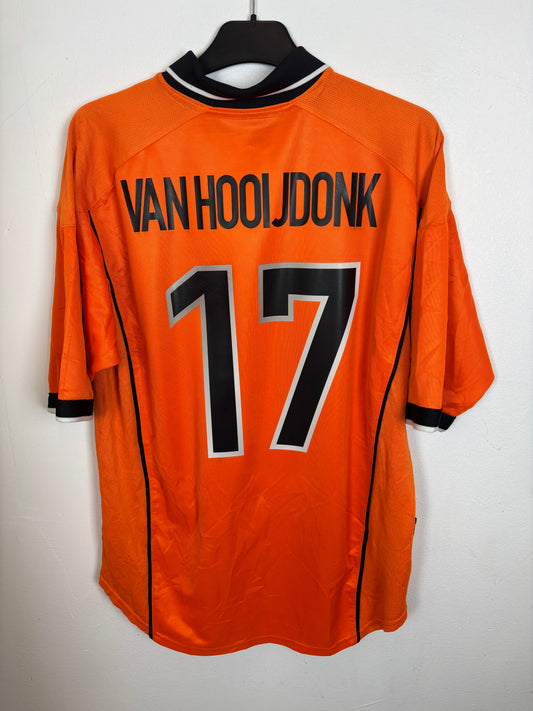 Nike Netherlands Home 1998 Van Hooijdonk 17 - 8/10