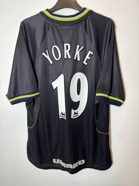 Umbro Manchester United Third 98/99 Yorke 19 - 7/10 - TheFootballIdiots