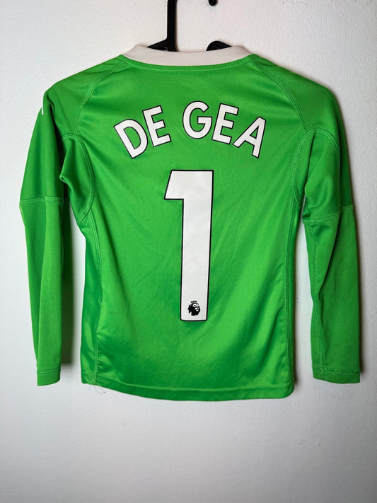 Adidas Manchester United 17/18 GK De Gea 1 Kids - 8/10 - TheFootballIdiots