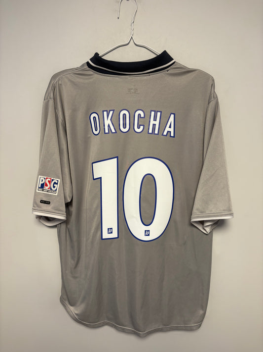 Nike Paris Saint-Germain bortedrakt 1999/00 Okocha 10 – away jersey forfra