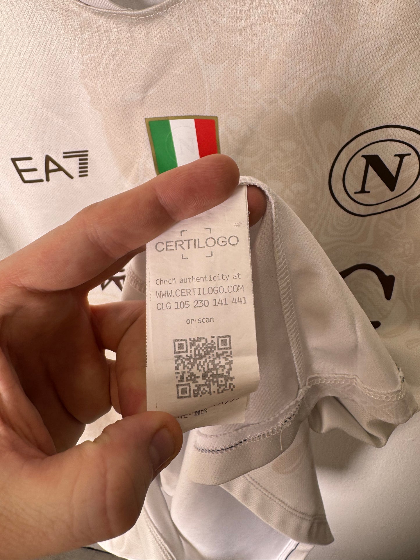 EA7 Napoli Away 25/26 Mctominay 8 - 9/10