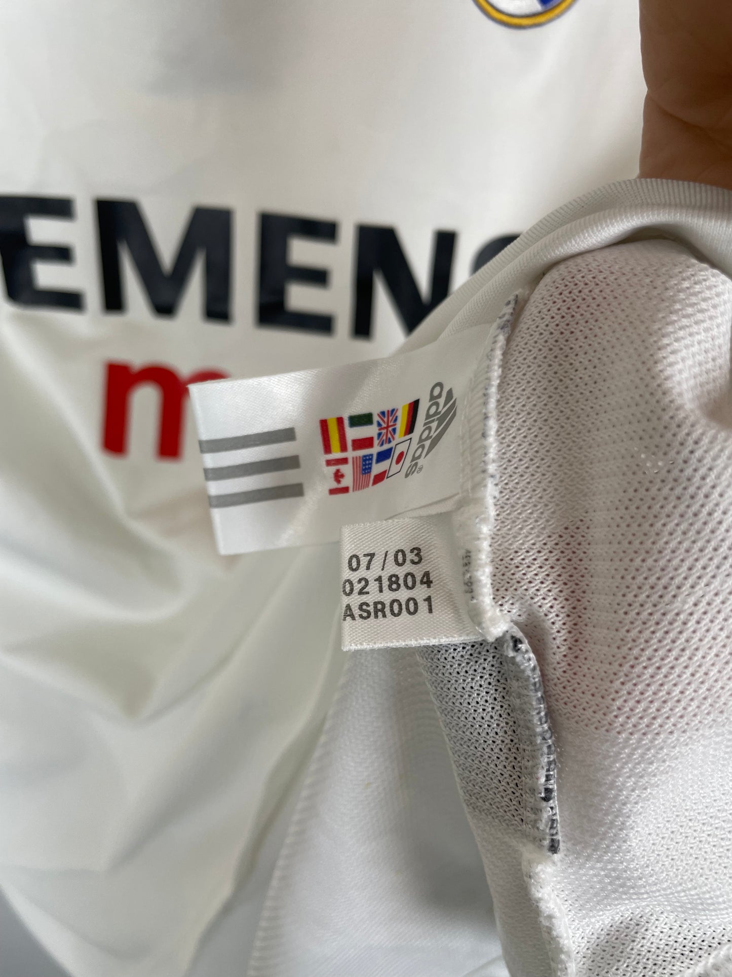 Adidas Real Madrid Home 03/04 Zidane 5 - 7/10
