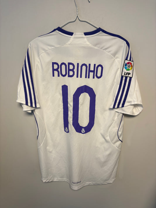 Adidas Real Madrid 10 Robinho 07/08 - 8/10