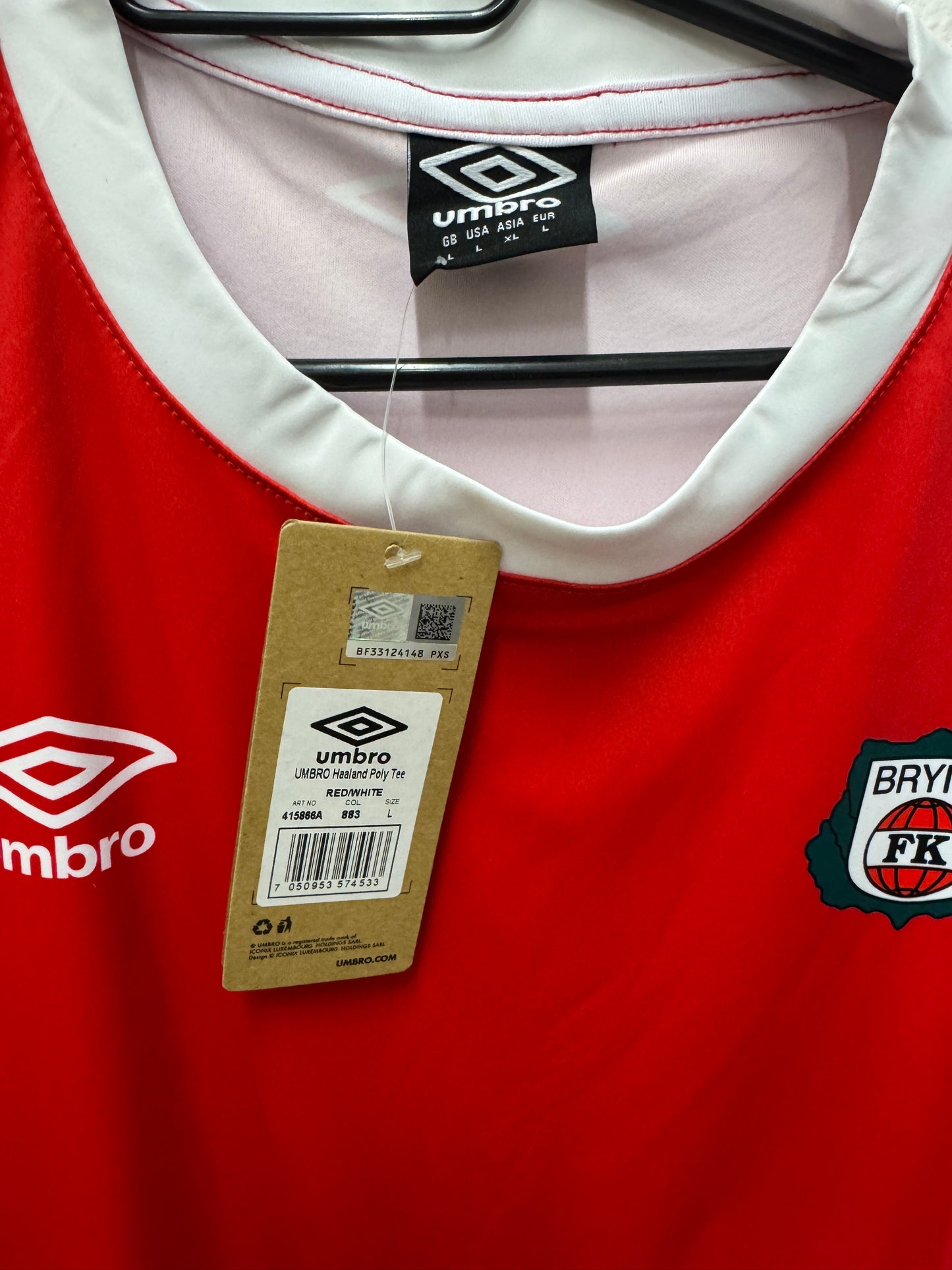 Official Bryne FK Haaland 19 Retrokit