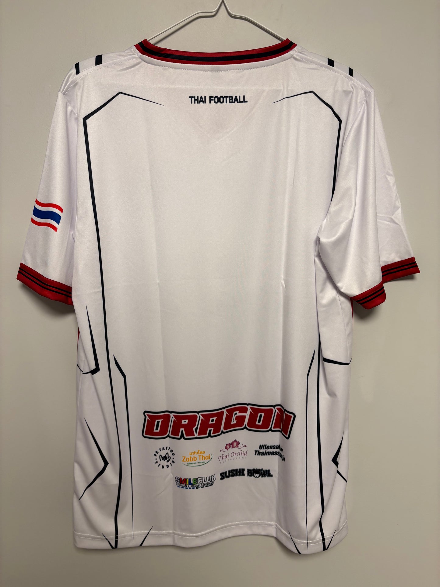 Dragon FC 2025 hjemmejersey – premium NJ Sport design i 10/10 tilstand
