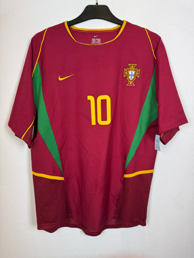 Nike Portugal Home 02/04 Rui Costa 10 - 9/10