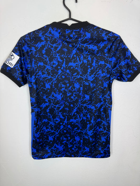 Hertha Berlin 20/21 away shirt back with Berlin print, kids Bundesliga football shirt - TheFootballIdiots