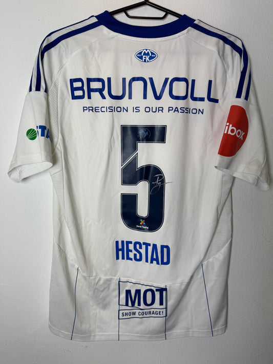 Adidas Molde FK Away 2024 Match Worn & Signed - Hestad 5