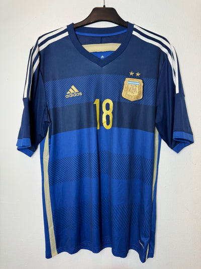 Adidas Argentina 2014 Away Lamela 18 8/10