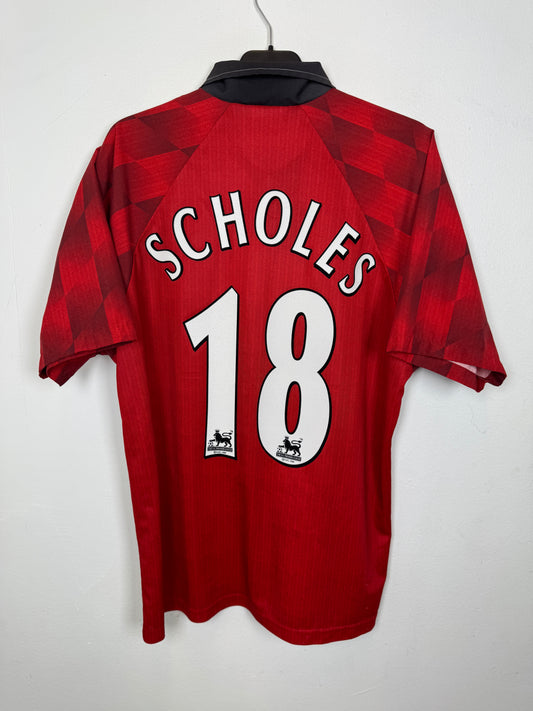 Manchester United Home 96/98 Scholes 18