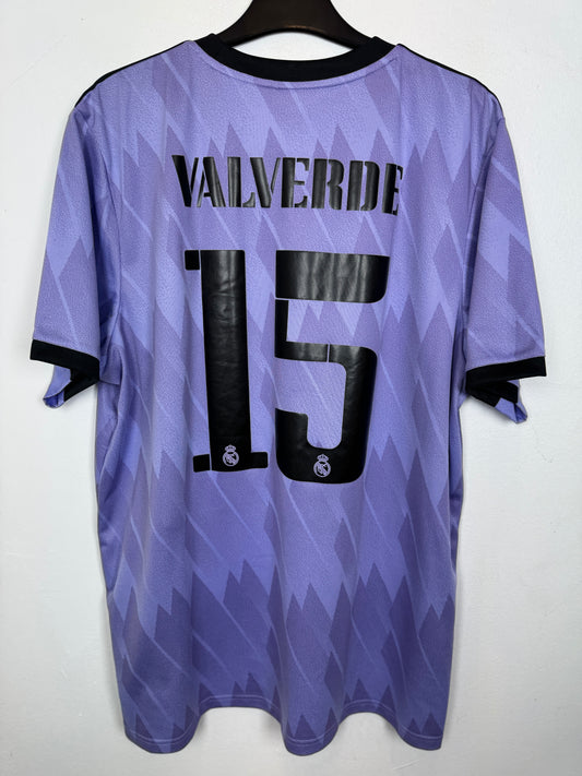 Real Madrid Away 22/23 Valverde 15