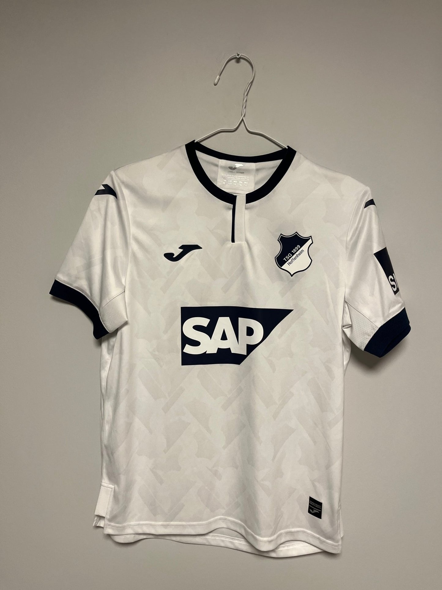 Official TSG 1899 Hoffenheim 2020/21 home shirt in blue, kids size XL boys, with club crest, genuine original football shirt