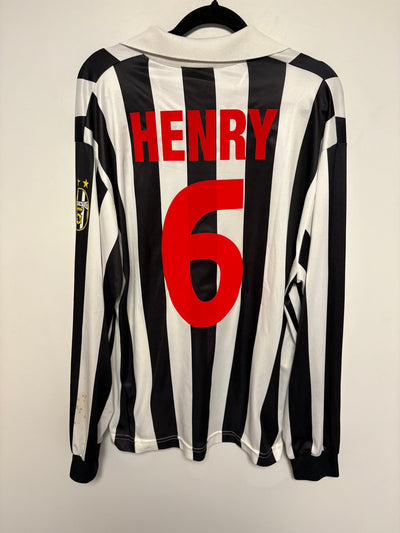 Kappa Juventus Home 98/99 Henry 6 LS - 8/10 - alternate view
